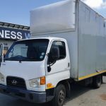 Side view of used Hyundai Mighty HD65 dropside truck Johannesburg – sturdy build, low mileage, ready for work Gauteng