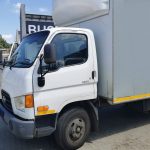 Side view of used Hyundai Mighty HD65 dropside truck Johannesburg – sturdy build, low mileage, ready for work Gauteng