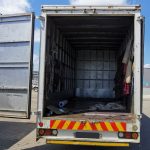 Rear cargo area Hyundai Mighty HD65 used truck for sale Johannesburg – dropside closed body, versatile light truck South Africa
